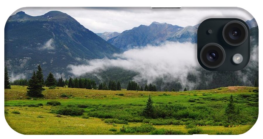Mountains iPhone Case featuring the photograph Above The Clouds by Brad Hodges