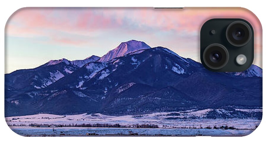 Absarokee iPhone Case featuring the photograph Absarokee Range by Todd Klassy