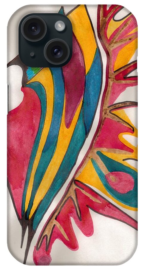 Abstract iPhone Case featuring the photograph Abstract Art 102 by Mary Mikawoz