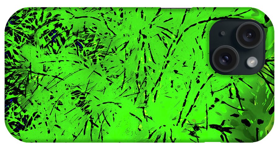 Dog Fennel iPhone Case featuring the photograph Abstract Dog Fennel by Gina O'Brien