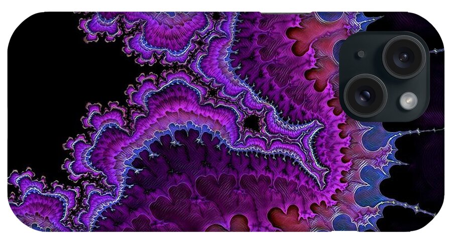 Digital Art iPhone Case featuring the digital art Abstract Fractal 19 by Belinda Cox