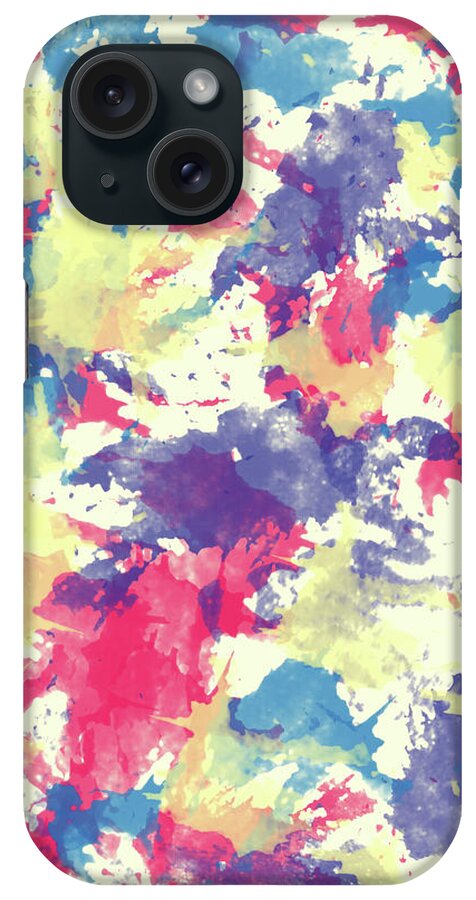 Abstract iPhone Case featuring the painting Abstract Painting by Amir Faysal