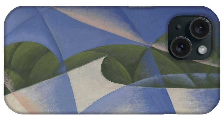 Giacomo Balla iPhone Case featuring the painting Abstract Speed by Giacomo Balla