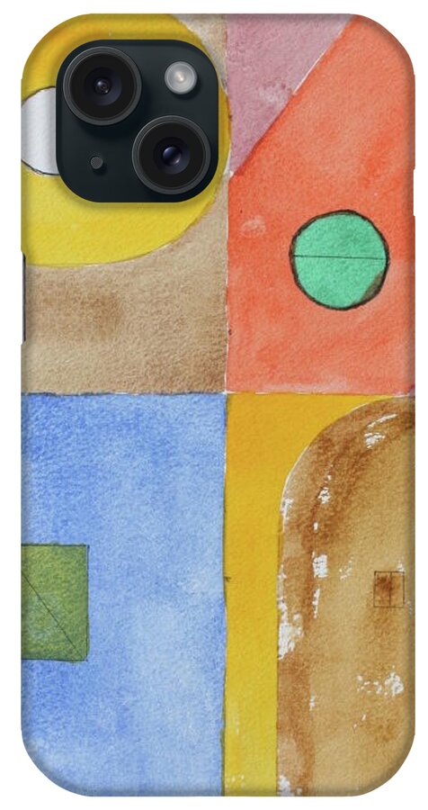 Abstract 2017 iPhone Case featuring the painting Abstract watercolour by Roger Cummiskey
