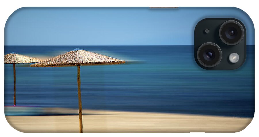 Landscape iPhone Case featuring the photograph Aegean Sea by Milena Ilieva