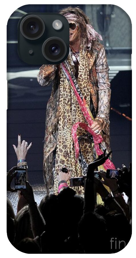 Lead Singer iPhone Case featuring the photograph Aerosmith - Steven Tyler #2 by Concert Photos
