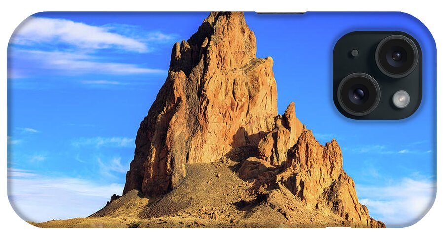 Agathla Peak iPhone Case featuring the photograph Agathla Peak by Raul Rodriguez