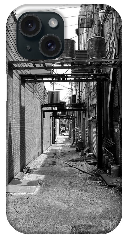 Photo For Sale iPhone Case featuring the photograph Air Conditioner Alley by Robert Wilder Jr