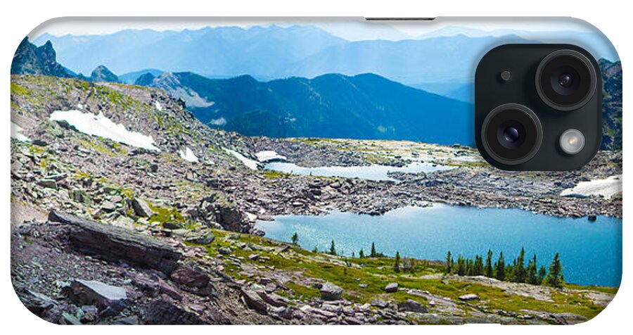 Alex Blondeau iPhone Case featuring the photograph Akaiyan Lake by Alex Blondeau