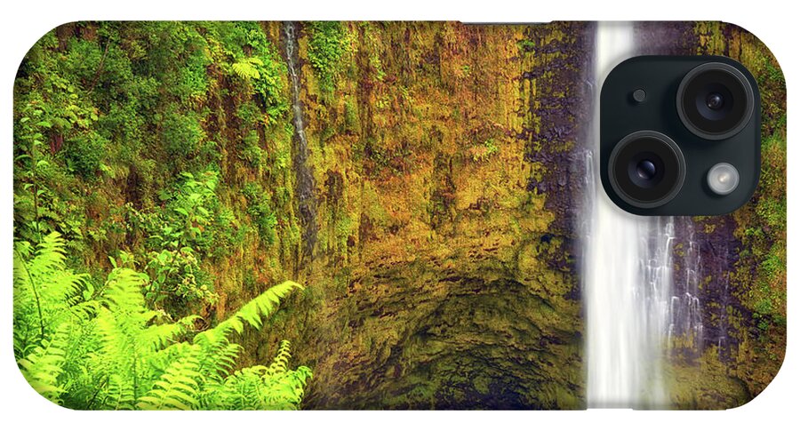 Waterfall iPhone Case featuring the photograph Akaka Falls by Christopher Johnson