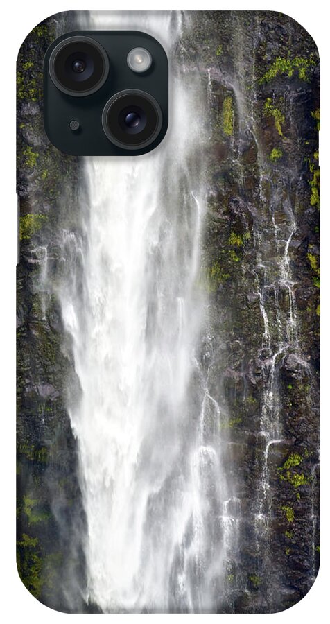 Akaka Falls iPhone Case featuring the photograph Akaka Falls Close Up by Christopher Johnson