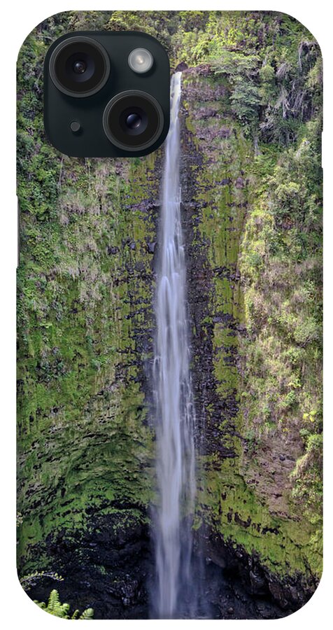 Akaka Falls iPhone Case featuring the photograph Akaka Falls by Susan Rissi Tregoning