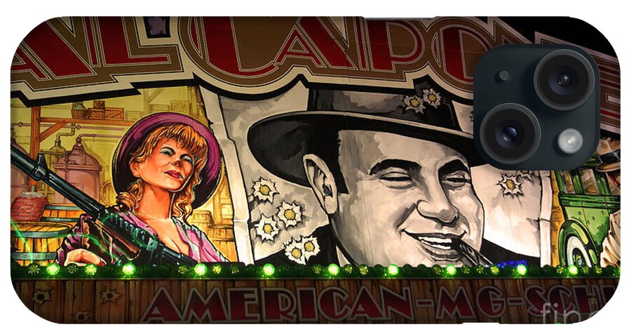 Kermis iPhone Case featuring the photograph Al Capone on Funfair by Eva-Maria Di Bella