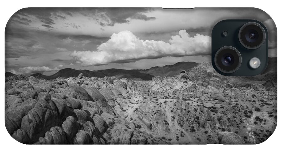 Alabama Hills iPhone Case featuring the photograph Alabama Hills Storm by Dusty Wynne