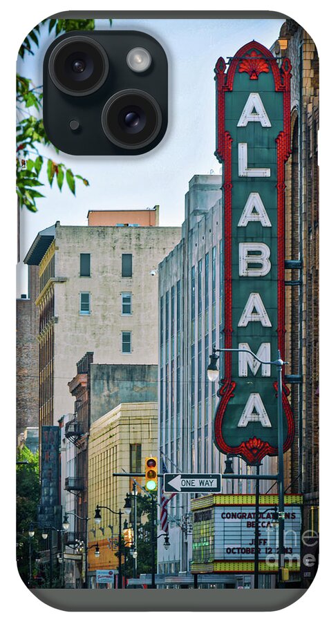 Alabama iPhone Case featuring the photograph Alabama Theatre by Ken Johnson