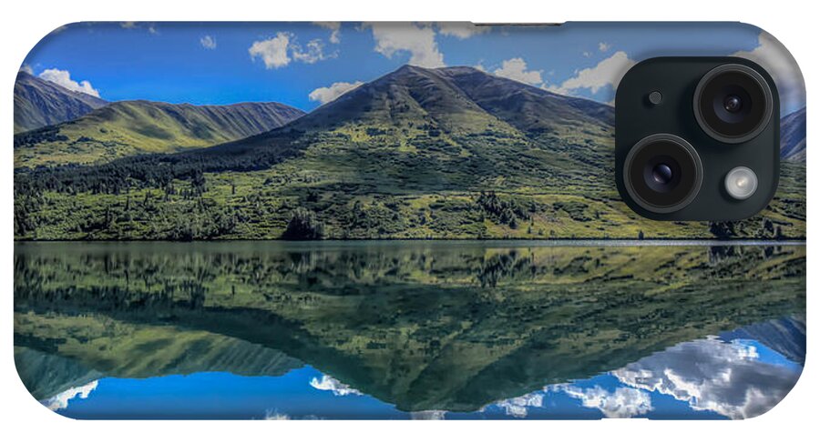 Alaska iPhone Case featuring the photograph Alaskan Reflections by Don Mennig