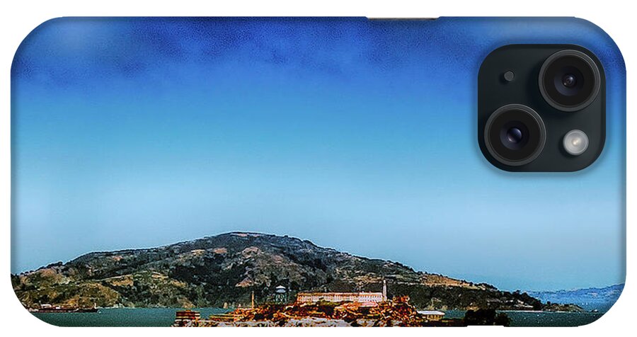 Island iPhone Case featuring the photograph Alcatraz Island The Rock by Joseph Hollingsworth