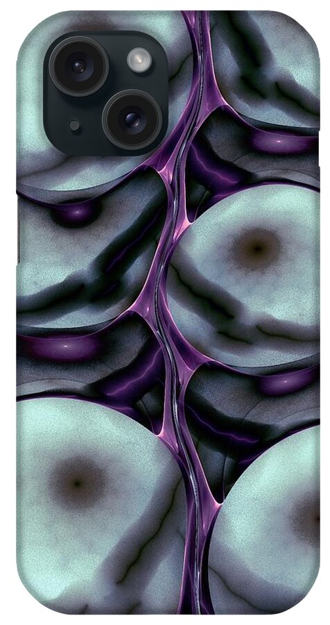 Alien iPhone Case featuring the digital art Alien Blood by Anastasiya Malakhova
