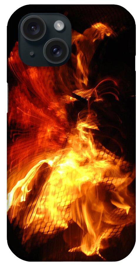 Fire iPhone Case featuring the photograph All Consuming by Donna Blackhall