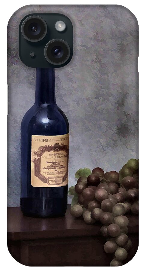 Wine iPhone Case featuring the photograph All Simply Ready by Lin Grosvenor