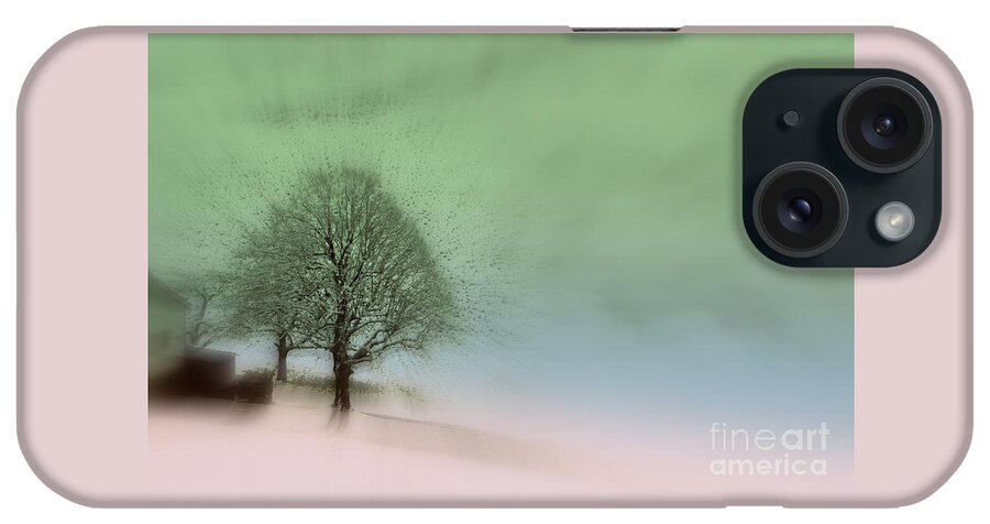 Almost A Dream iPhone Case featuring the photograph Almost a dream - Winter in Switzerland by Susanne Van Hulst