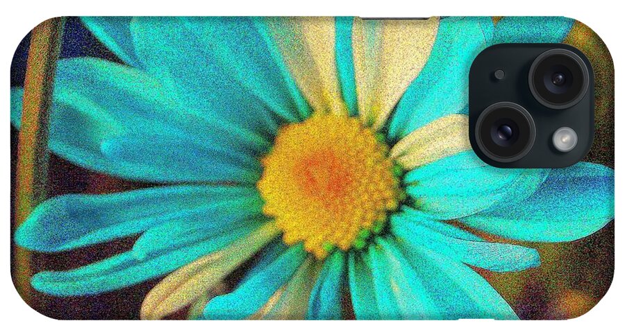 Flower iPhone Case featuring the photograph Almost Blue by Julie Lueders 