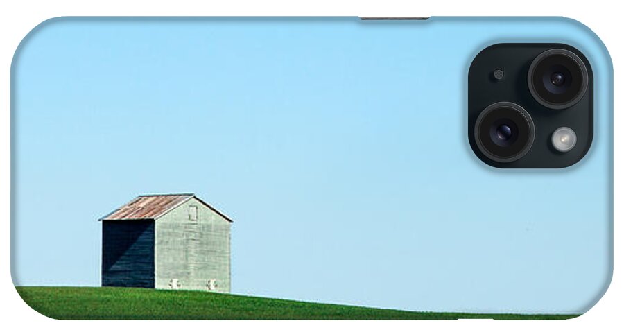 Bin iPhone Case featuring the photograph Alone on the Plains by Todd Klassy