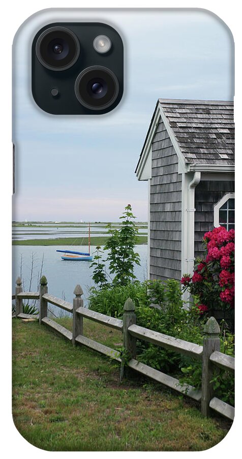Windmill iPhone Case featuring the photograph Along the Bass River South Yarmouth Masssachusetts by Michelle Constantine