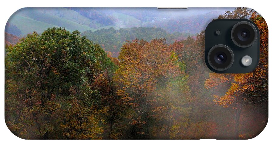 Trees iPhone Case featuring the photograph Along the BRP by Joan Bertucci