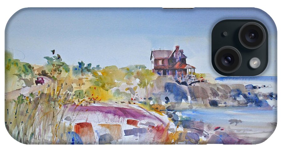 Coastal iPhone Case featuring the painting Along the Coast by P Anthony Visco