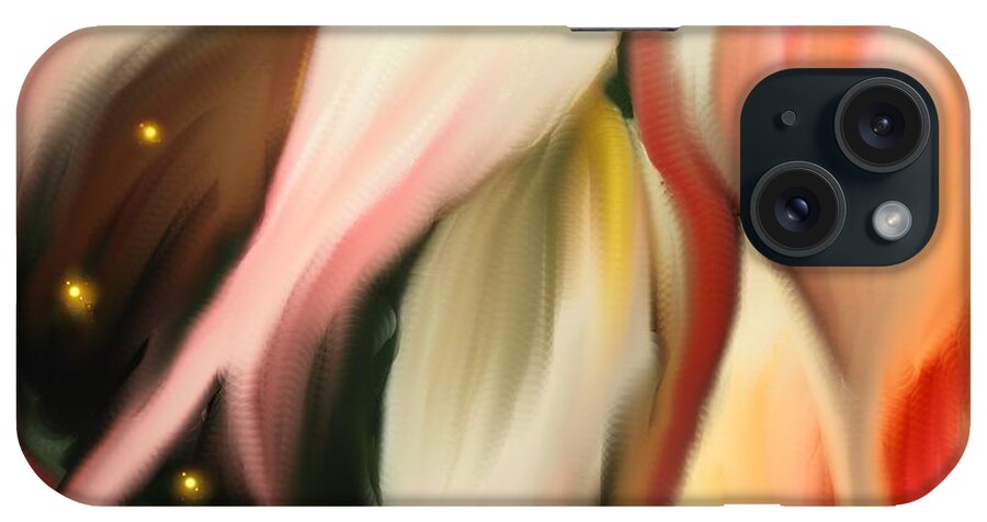 Abstract iPhone Case featuring the digital art Alternative Dimension by Ian MacDonald