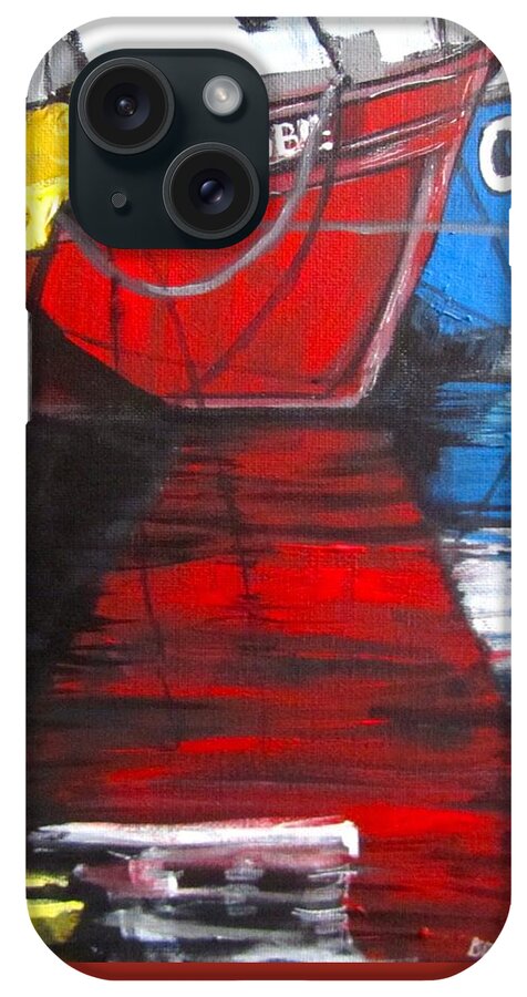 Boats iPhone Case featuring the painting Always Wanted One by Barbara O'Toole