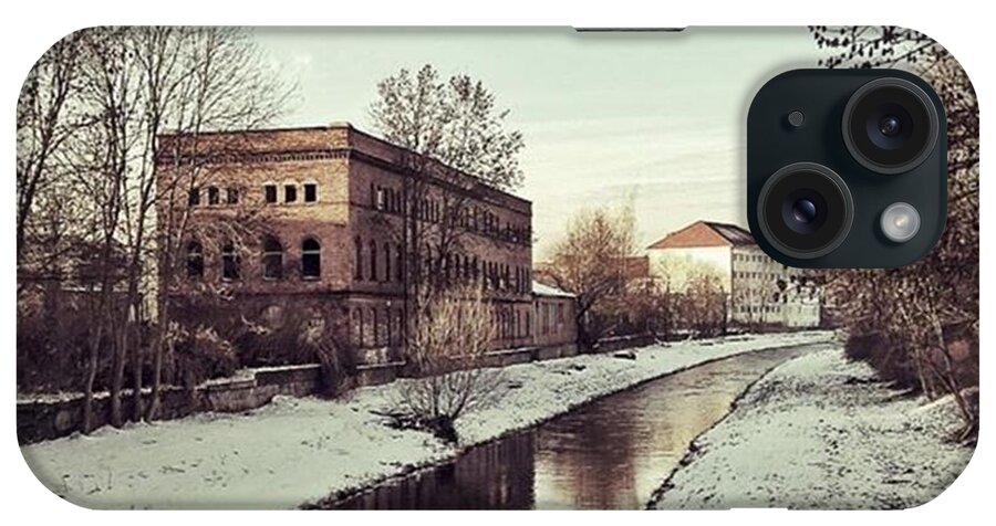 Lumia1520 iPhone Case featuring the photograph Am Zorge-ufer

#zorge #ufer #fluss by Mandy Tabatt