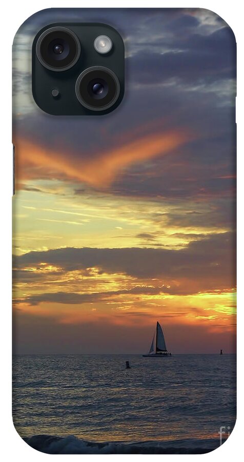 Sunset iPhone Case featuring the photograph Amazing Sky At Sunset by D Hackett