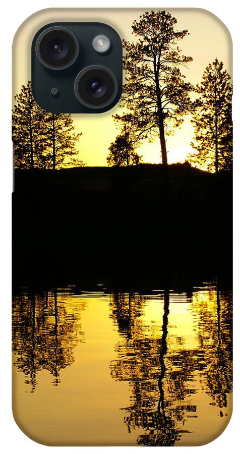 Nature iPhone Case featuring the photograph Amber Sunset by Ben Upham III