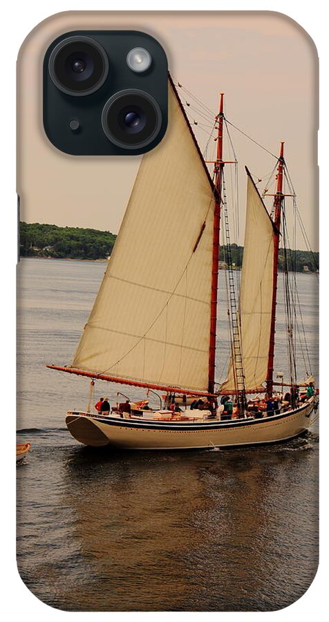 Seascape iPhone Case featuring the photograph American Eagle Inbound by Doug Mills