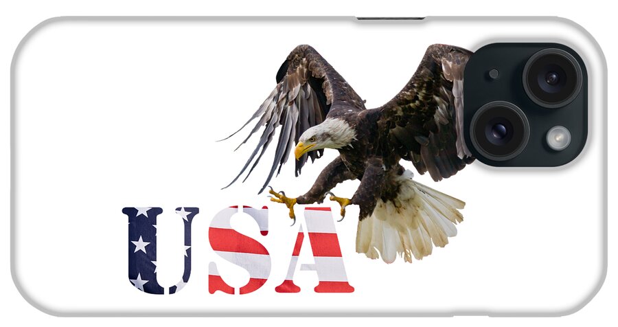 Eagle iPhone Case featuring the photograph Americ's Eagle by Scott Carruthers