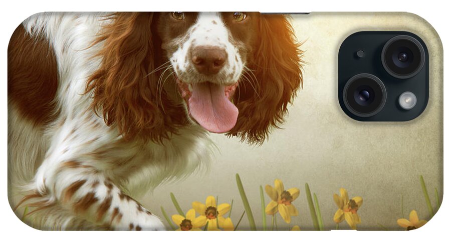 Cute iPhone Case featuring the photograph Amongst The Flowers by Ethiriel Photography