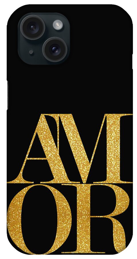 Amor iPhone Case featuring the digital art Amor by L Machiavelli