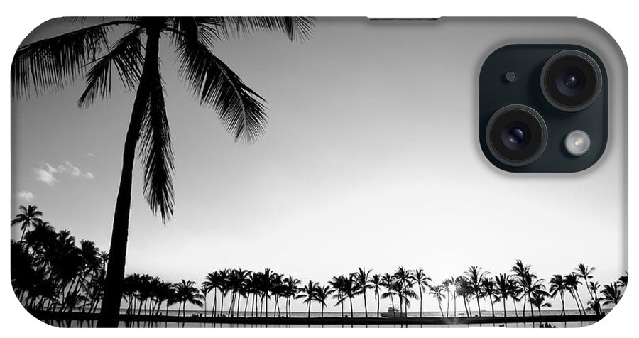 Beaches iPhone Case featuring the photograph Anaeho'omalu Beach from the Grass by Greg Clure