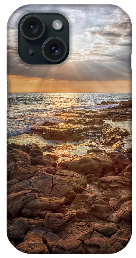Seascape iPhone Case featuring the photograph And Then the Angels Sang by Susan Rissi Tregoning