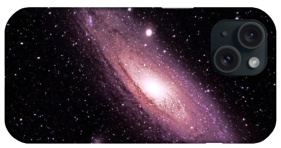 Andromeda Galaxy iPhone Case featuring the photograph M31 Andromeda Galaxy by Alan Conder