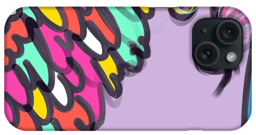 Angel iPhone Case featuring the digital art Angelic Observer by Jason Nicholas