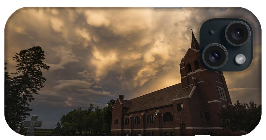 Cameracanon Eos 6d iPhone Case featuring the photograph Angry God by Aaron J Groen