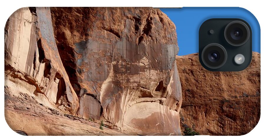 Red Rock iPhone Case featuring the photograph Angry Rock - 2 by Christy Pooschke