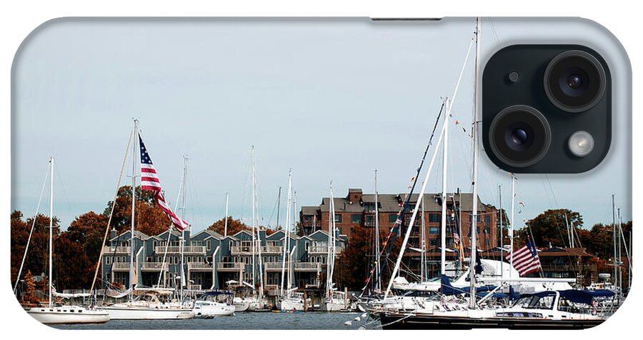 Annapolis iPhone Case featuring the photograph Annapolis Harbor by Richard Macquade