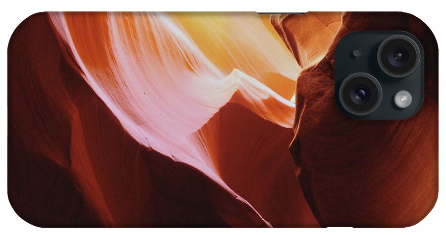 Navajo iPhone Case featuring the photograph Antelope Canyon by Stevyn Llewellyn