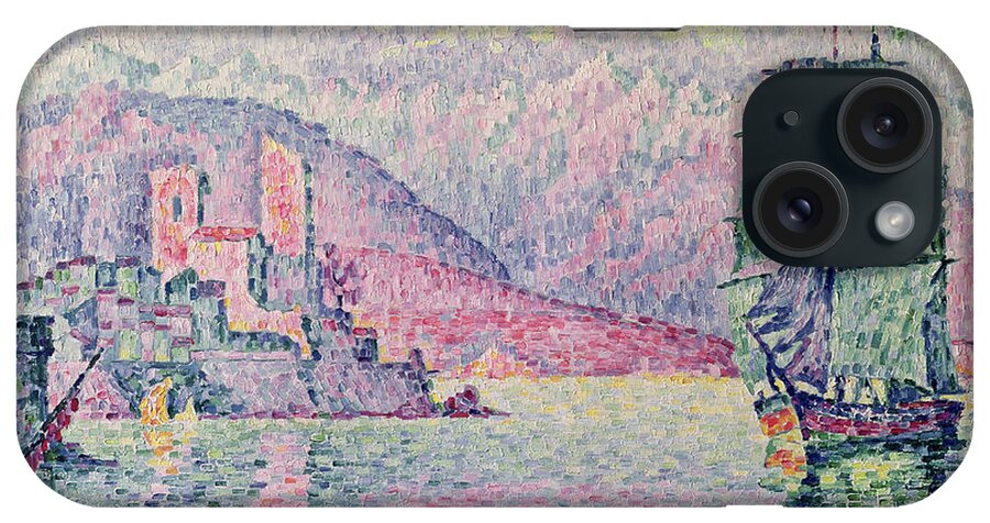 Antibes iPhone Case featuring the painting Antibes by Paul Signac