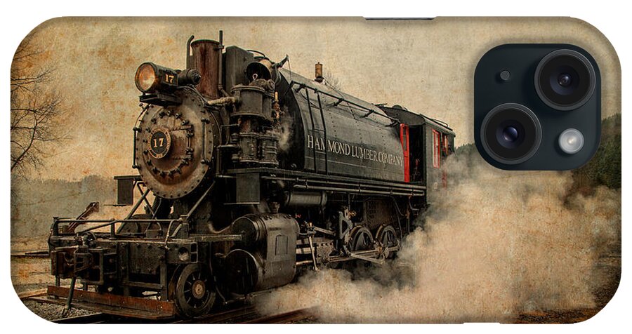 Mt Rainier Scenic Railroad iPhone Case featuring the photograph Antique Locomotive by Mary Jo Allen