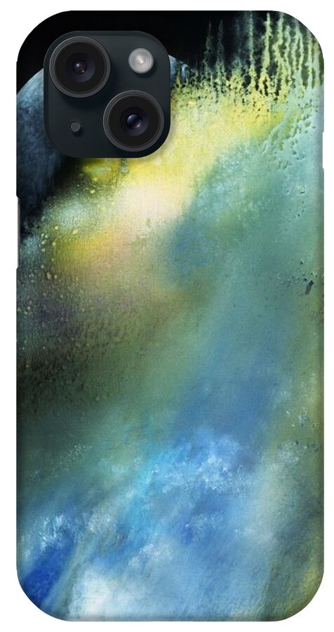 Spiritual iPhone Case featuring the painting Apollo by Lee Pantas